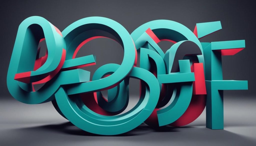 3D Typography Example