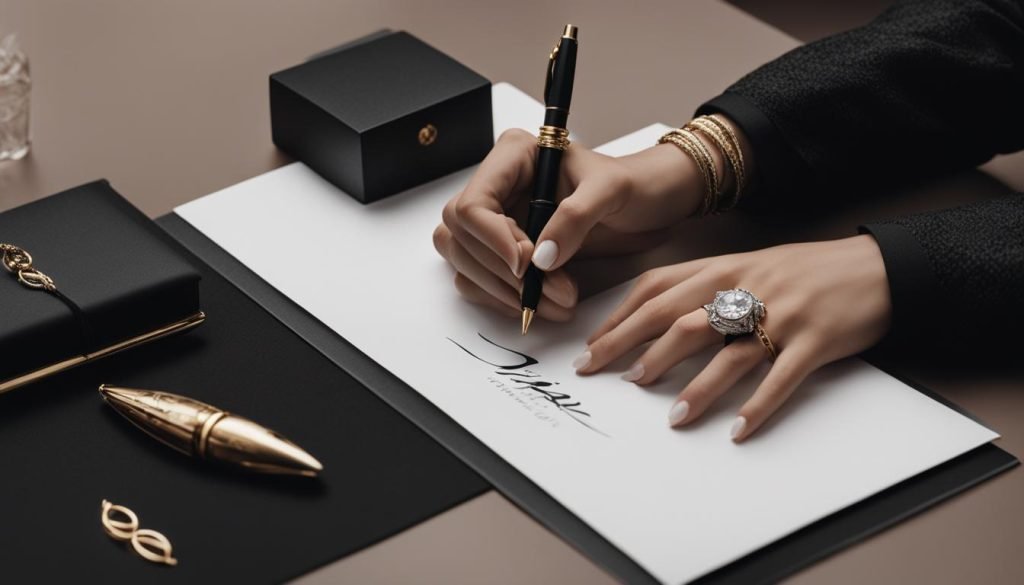 Branding with Calligraphy