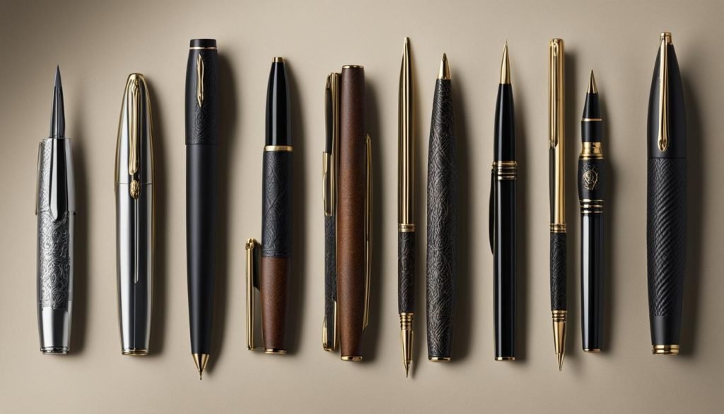 Broad-edged pens for Italics Calligraphy