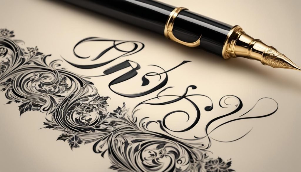 Calligraphy Flourishing Techniques