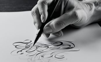 Calligraphy Guideline Techniques