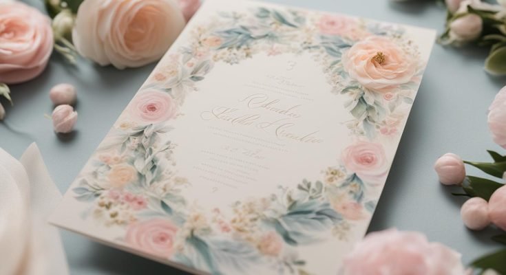 Calligraphy for Wedding Invitations