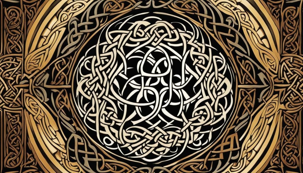 Celtic Calligraphy Art