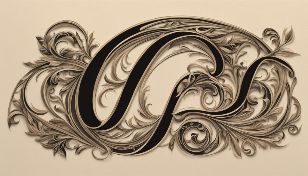 Copperplate letter C lowercase