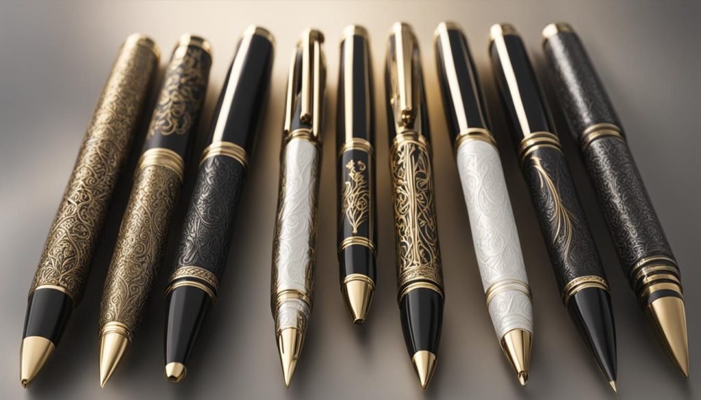 Engraved Calligraphy Tools