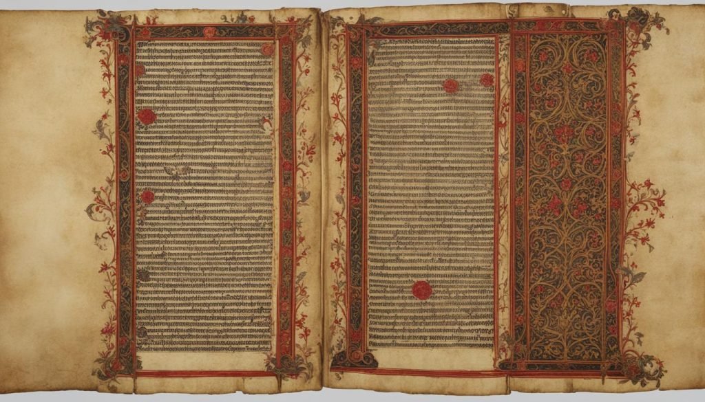 Gothic manuscript