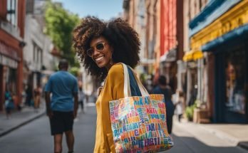 Hand-Lettered Tote Bags