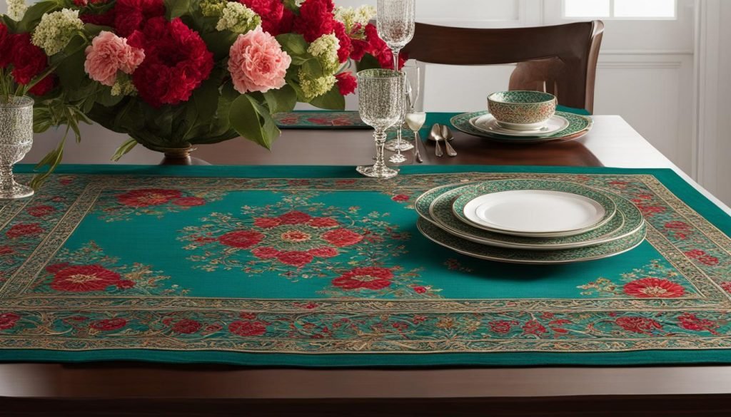 Persian-inspired table runners