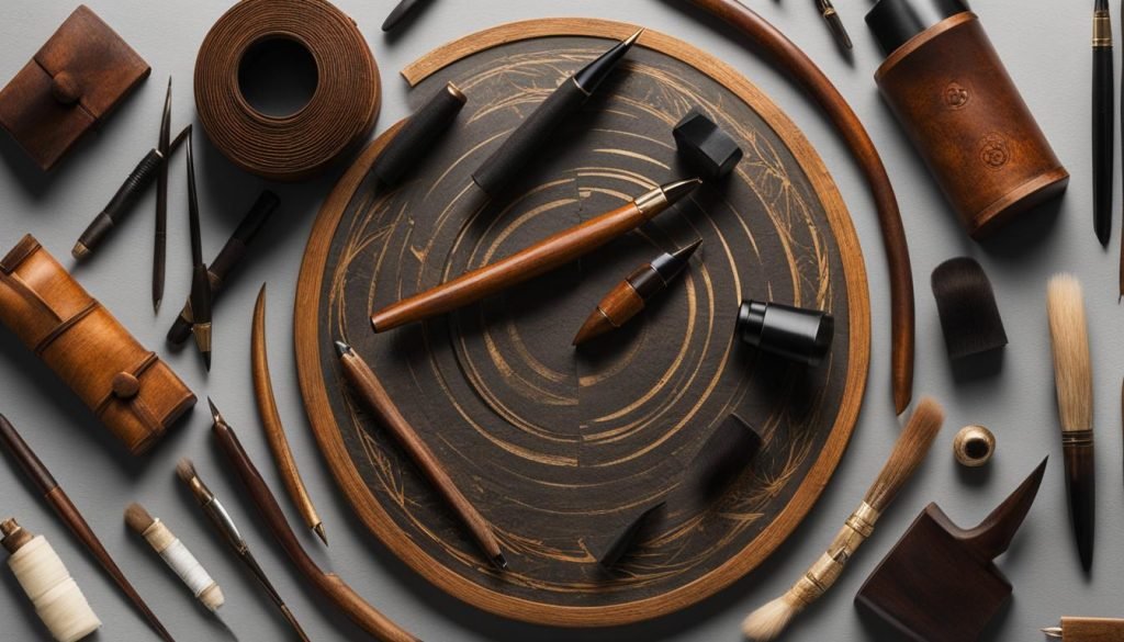 Traditional Calligraphy Tools