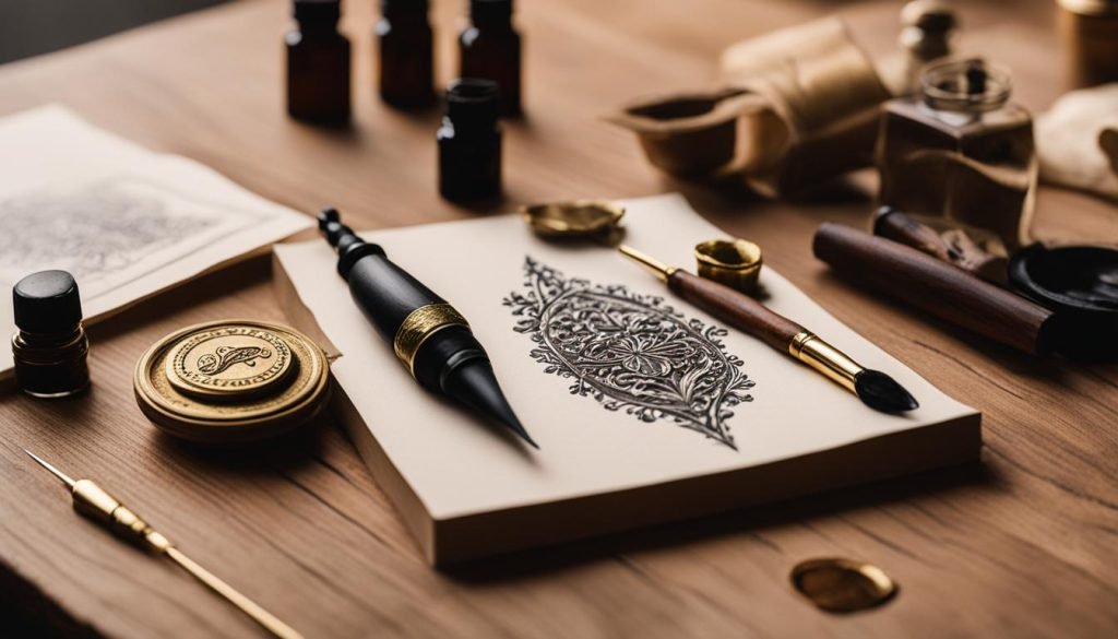 calligraphy instruments