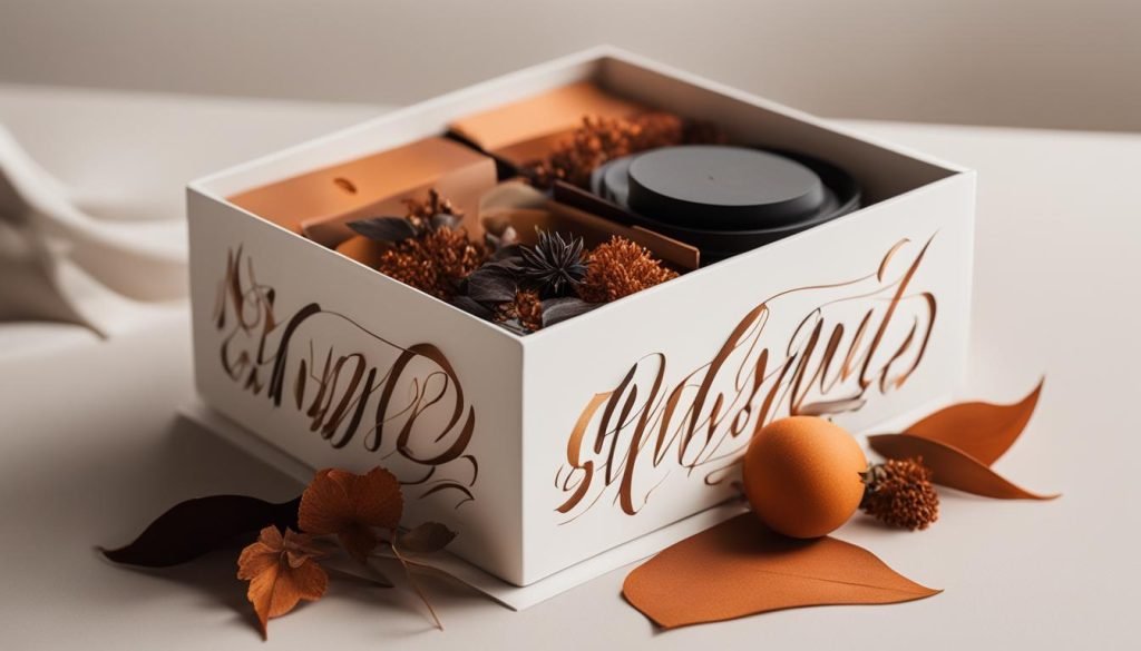 calligraphy packaging trends