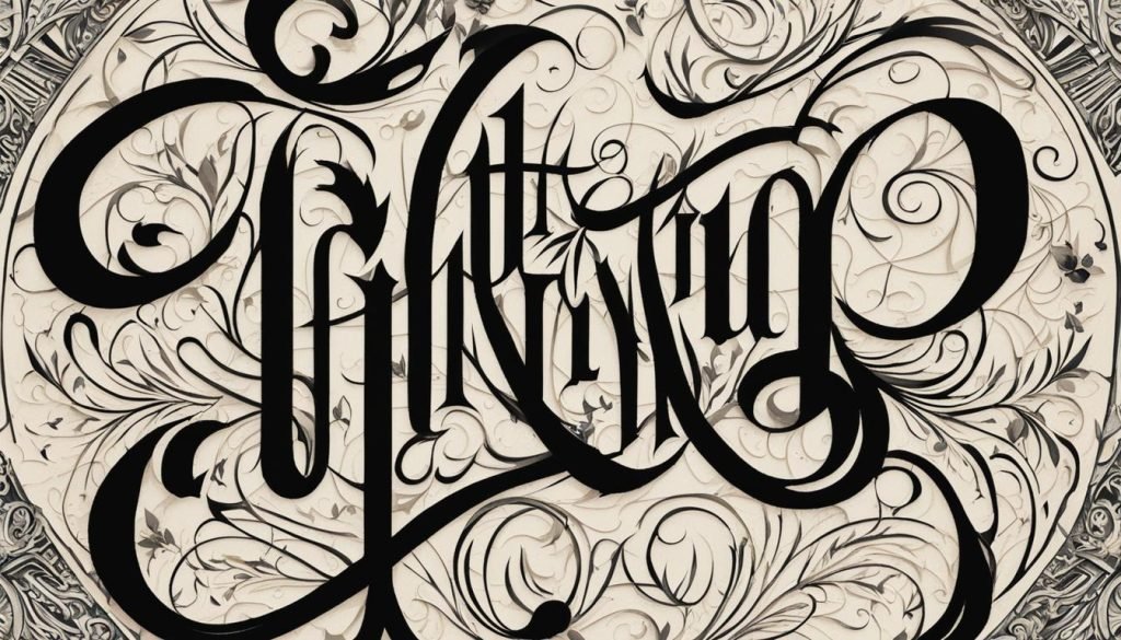 lettering styles