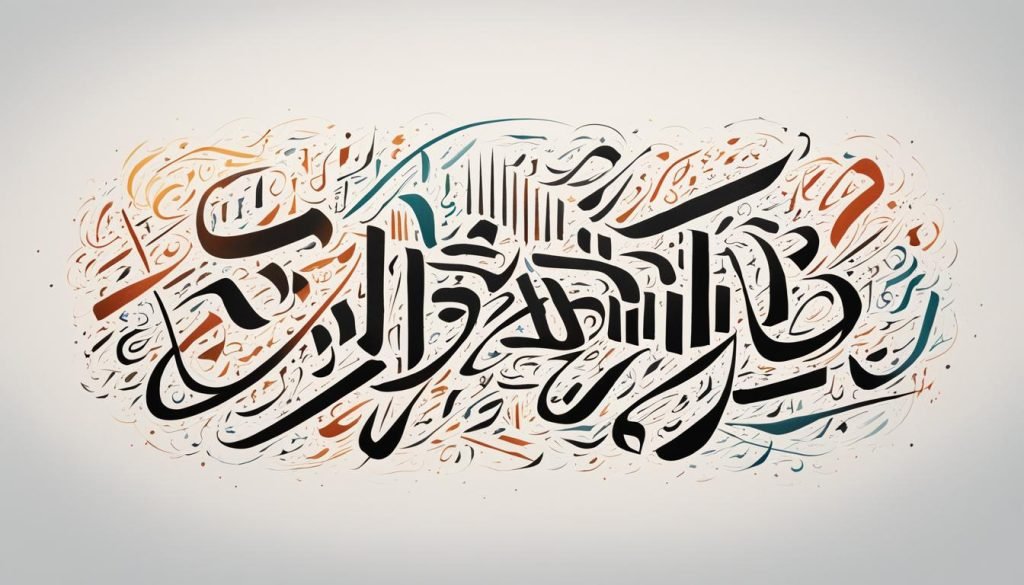 multilingual calligraphy